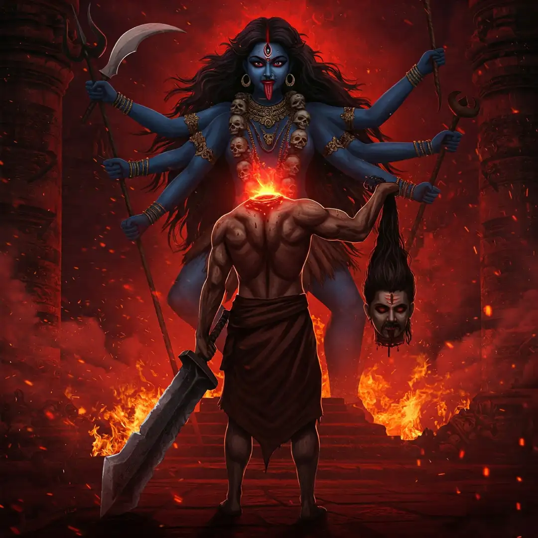 Mythical fierce mother kaali Mythical fierce mother kaali