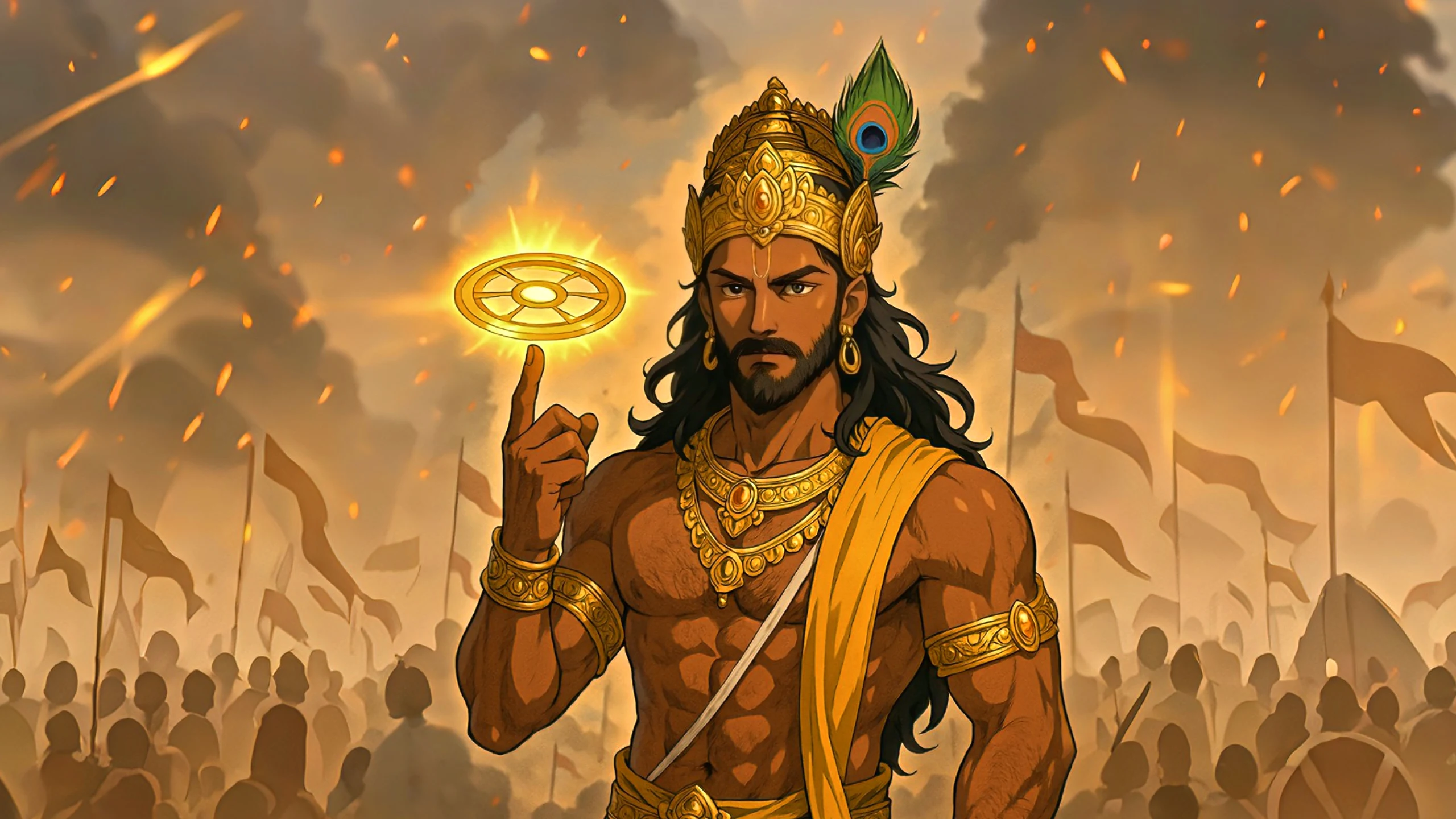 Shri Krishna’s Real Story: Beyond Folklore and TV Dramas By reading this article, you'll uncover the truth about Shri Krishna based on the original Mahabharata, free from later myths and misconceptions. You'll learn about his real role, his relationship with Mata Rukmini, and how modern interpretations have altered his image. This article provides a historically accurate and scripturally backed perspective, helping you understand Shri Krishna as the powerful and righteous leader he truly was.