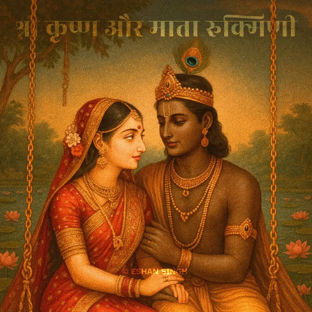 Mata Rukmini & Shri Krishna Mata Rukmini & Shri Krishna